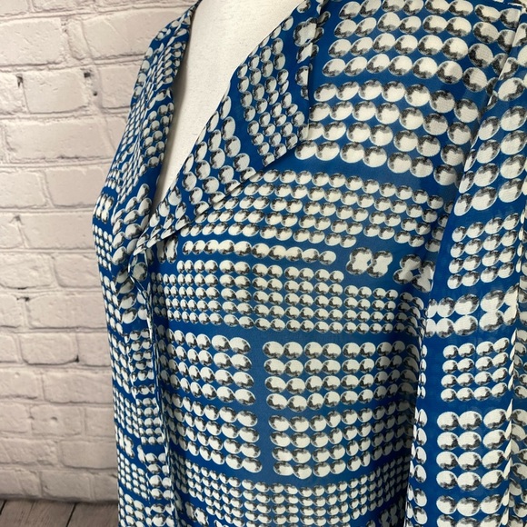 AGB Blouse Long Sleeved Size Large - Picture 5 of 9